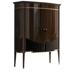 Cabinet da bar Hollywood Glossy Brown