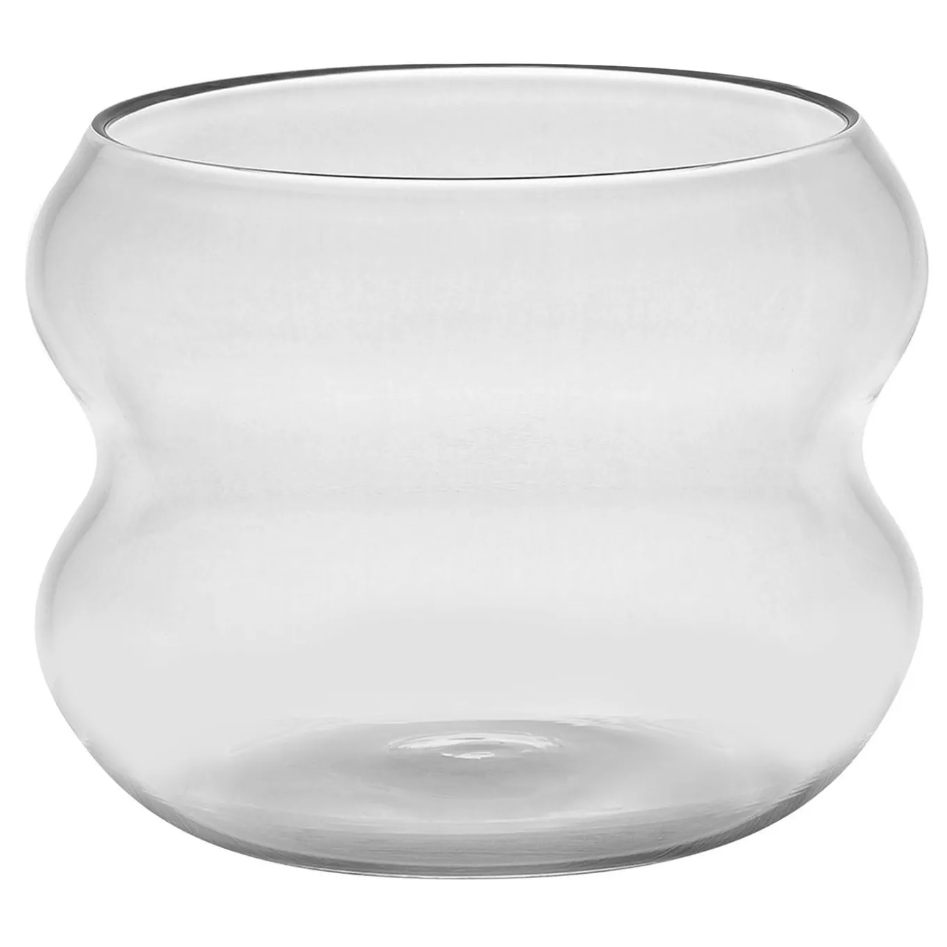 Cachepot Peacock in vetro