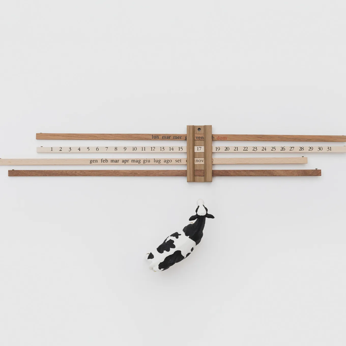 Calendario Bilancia di Enzo Mari