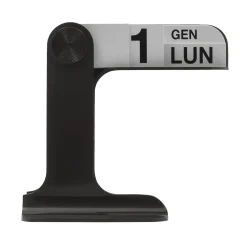 Calendario nero Timor di Enzo Mari