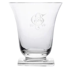 Calici da vino e da acqua in cristallo deco