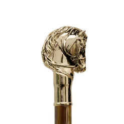 Calzascarpe in oro per cavalli