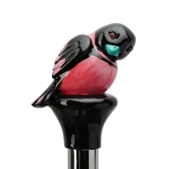 Calzascarpe passero nero e rosa