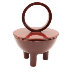 Candela in ceramica Wok Terra