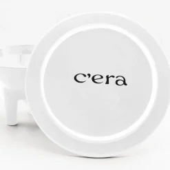 Candela Wok Aria in ceramica bianca