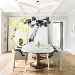 Candeliere Kendama grigio