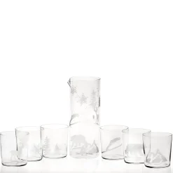 Caraffa da neve incisa