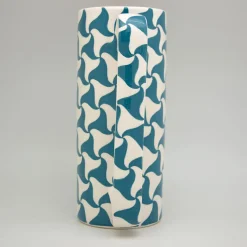 Caraffa in ceramica blu Serlio Atellani