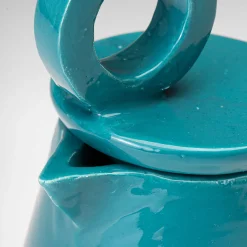 Caraffa per latte in ceramica Coseno Hypersonic Blue