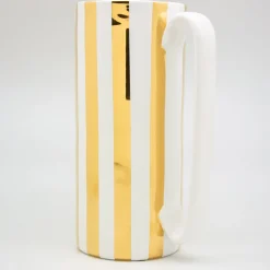 Caraffa Serlio Mercante oro 24K e bianco