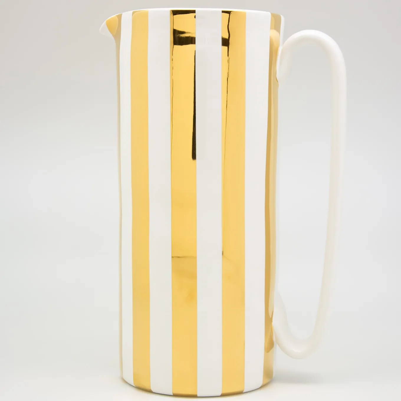 Caraffa Serlio Mercante oro 24K e bianco