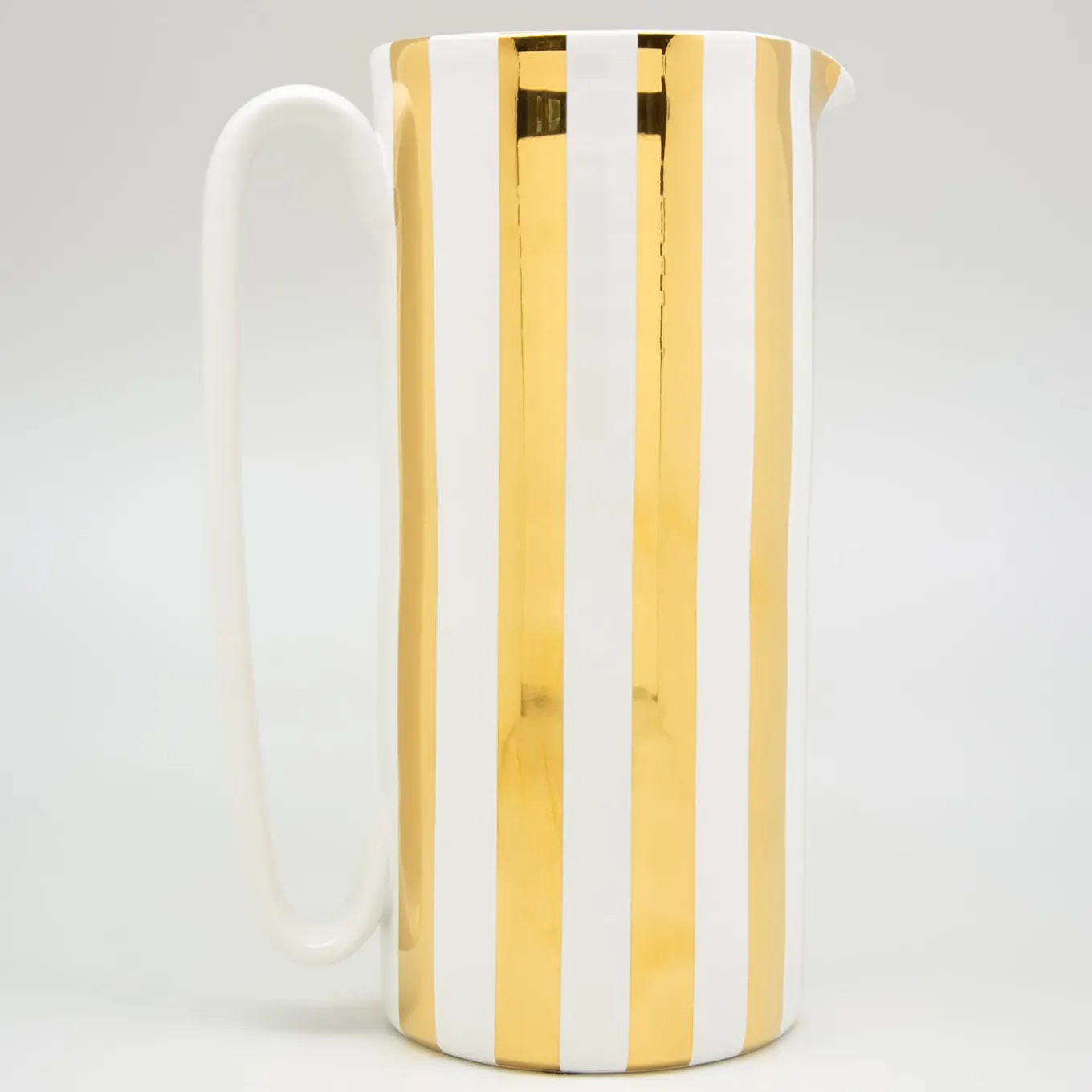 Caraffa Serlio Mercante oro 24K e bianco