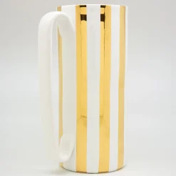 Caraffa Serlio Mercante oro 24K e bianco