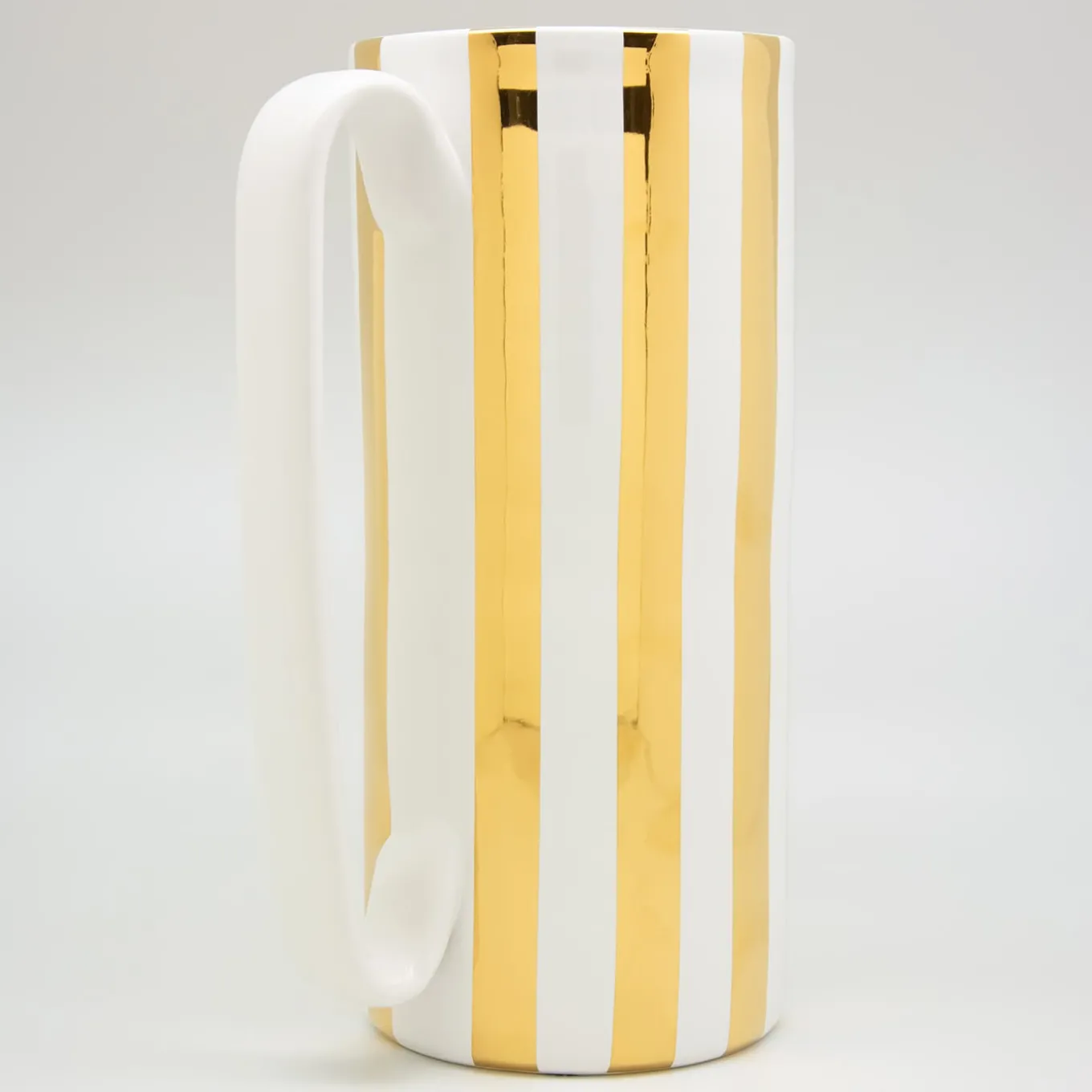 Caraffa Serlio Mercante oro 24K e bianco