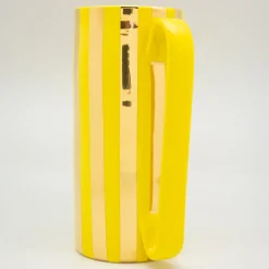 Caraffa Serlio Mercante oro 24K e giallo