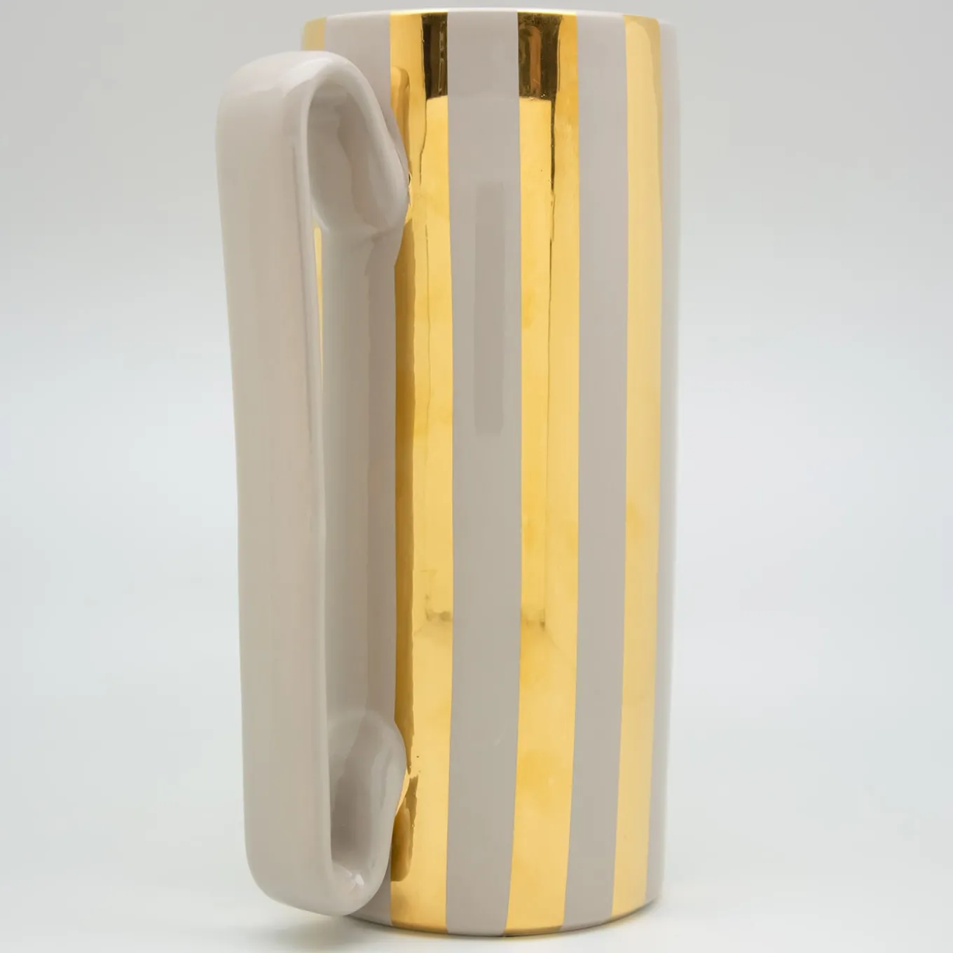 Caraffa Serlio Mercante oro 24 carati e grigio