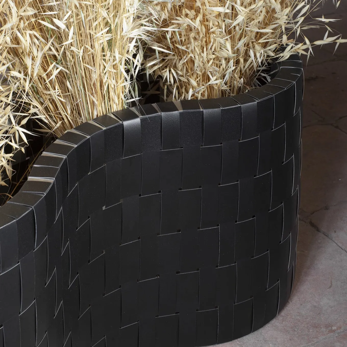 Carex Black Cachepot