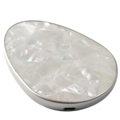 Caricatore da tavolo Enki Color Perla naturale e avorio