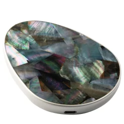 Caricatore da tavolo Enki Color Perla scura e Avorio