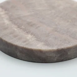 Caricatore Wireless Piccolo con Base in Marmo Rosa Egeo