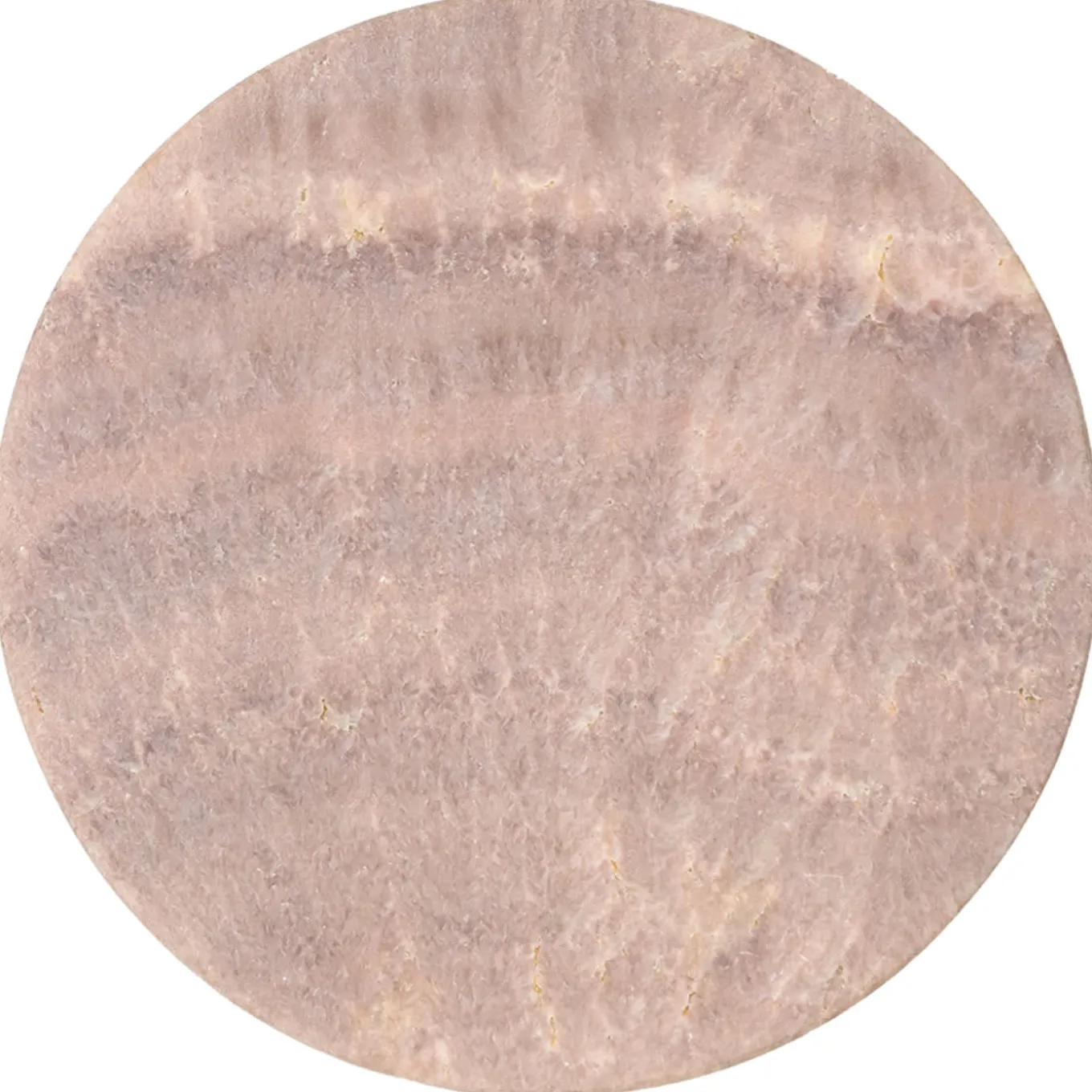 Caricatore Wireless Piccolo con Base in Marmo Rosa Egeo