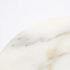 Caricatore Wireless Piccolo con Base in Marmo Calacatta Bianco