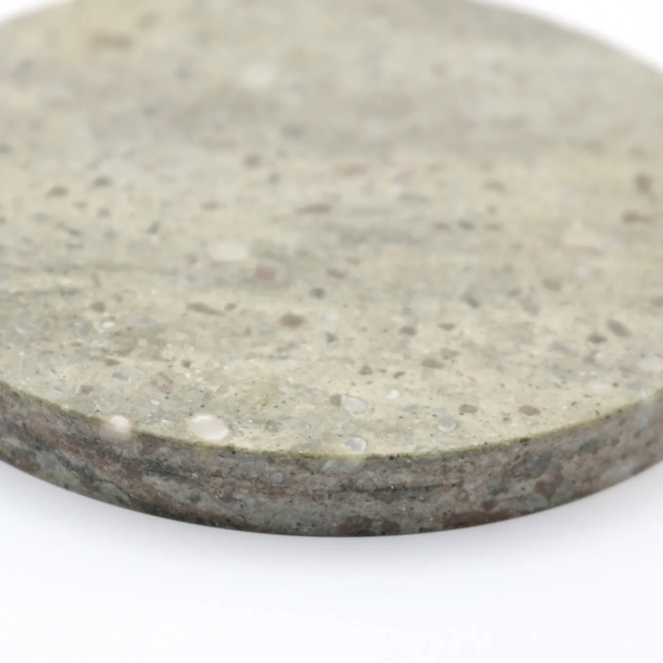 Caricatore Wireless Piccolo in Marmo Corian Foglie d’Autunno