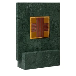 Carré Cloisonné su marmo Pezzo d'arte decorativa #8