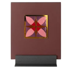 Carré Cloisonné su pelle Pezzo d'arte decorativa #20