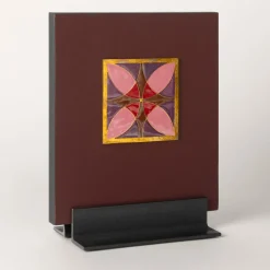 Carré Cloisonné su pelle Pezzo d'arte decorativa #20