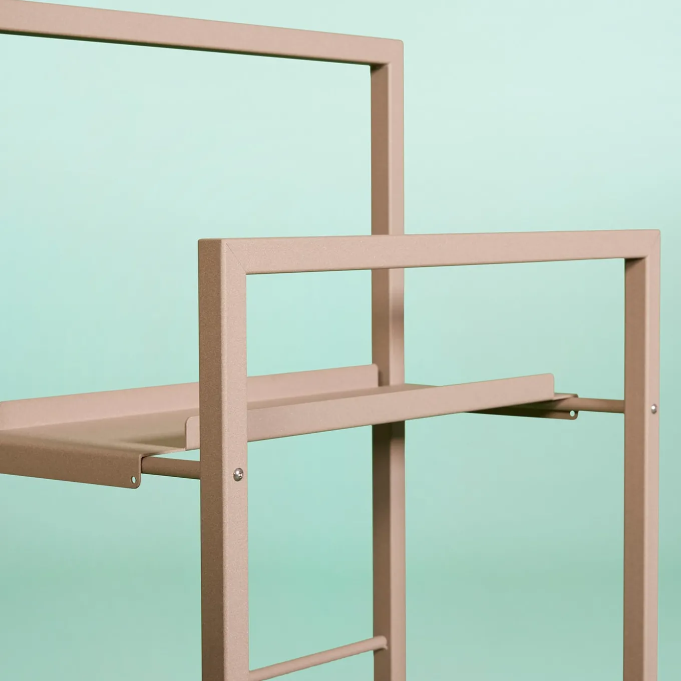 Carrello JJ in Metallo Sabbia