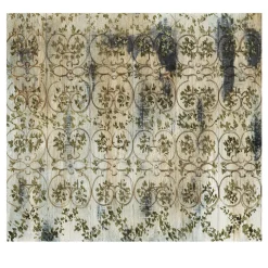 Carta da parati a foglia d'argento