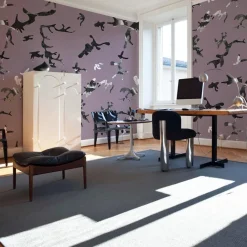 Carta da parati Find me in the Dark Rosa Retro di Magnus Gjoen