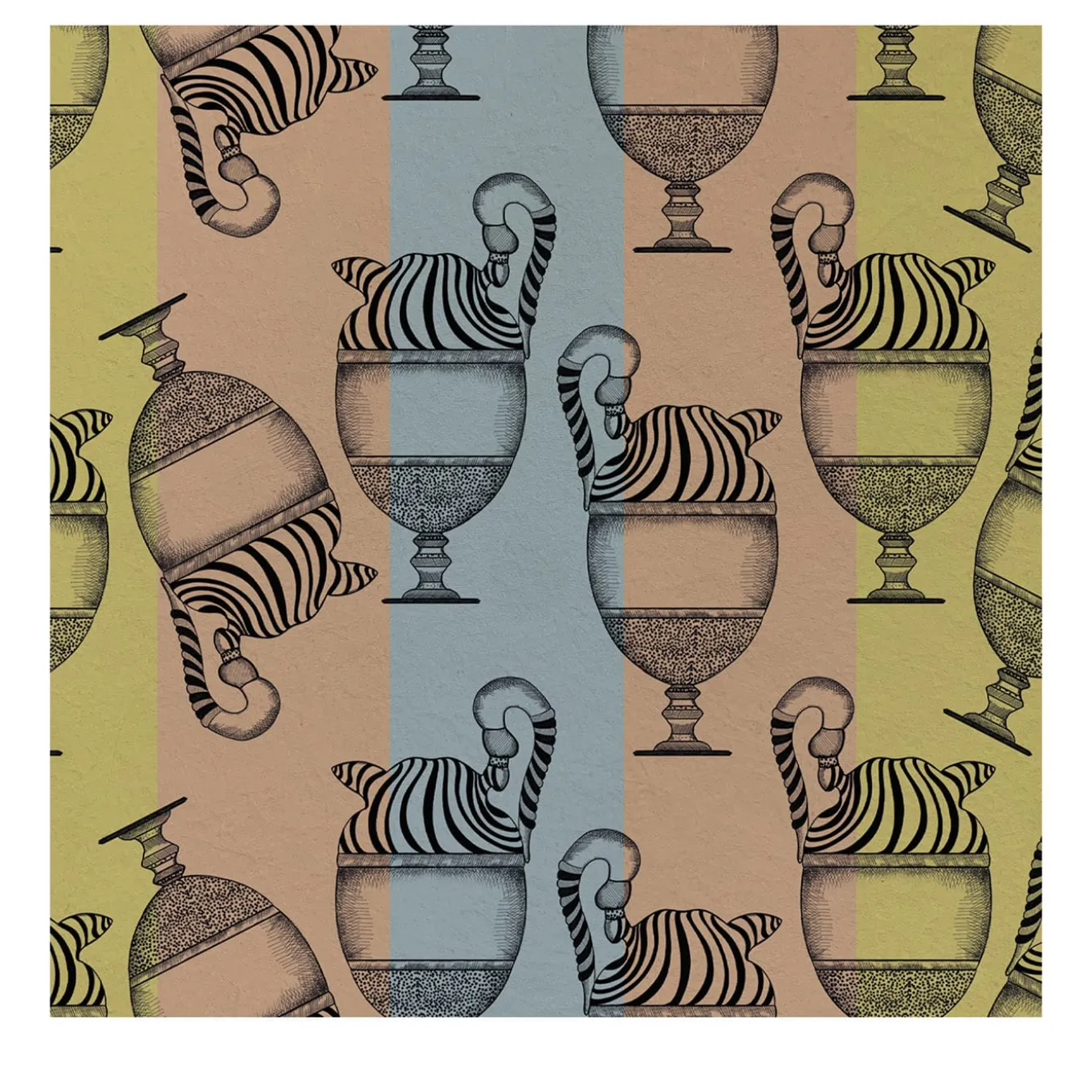 Carta da parati Fontana Stripes