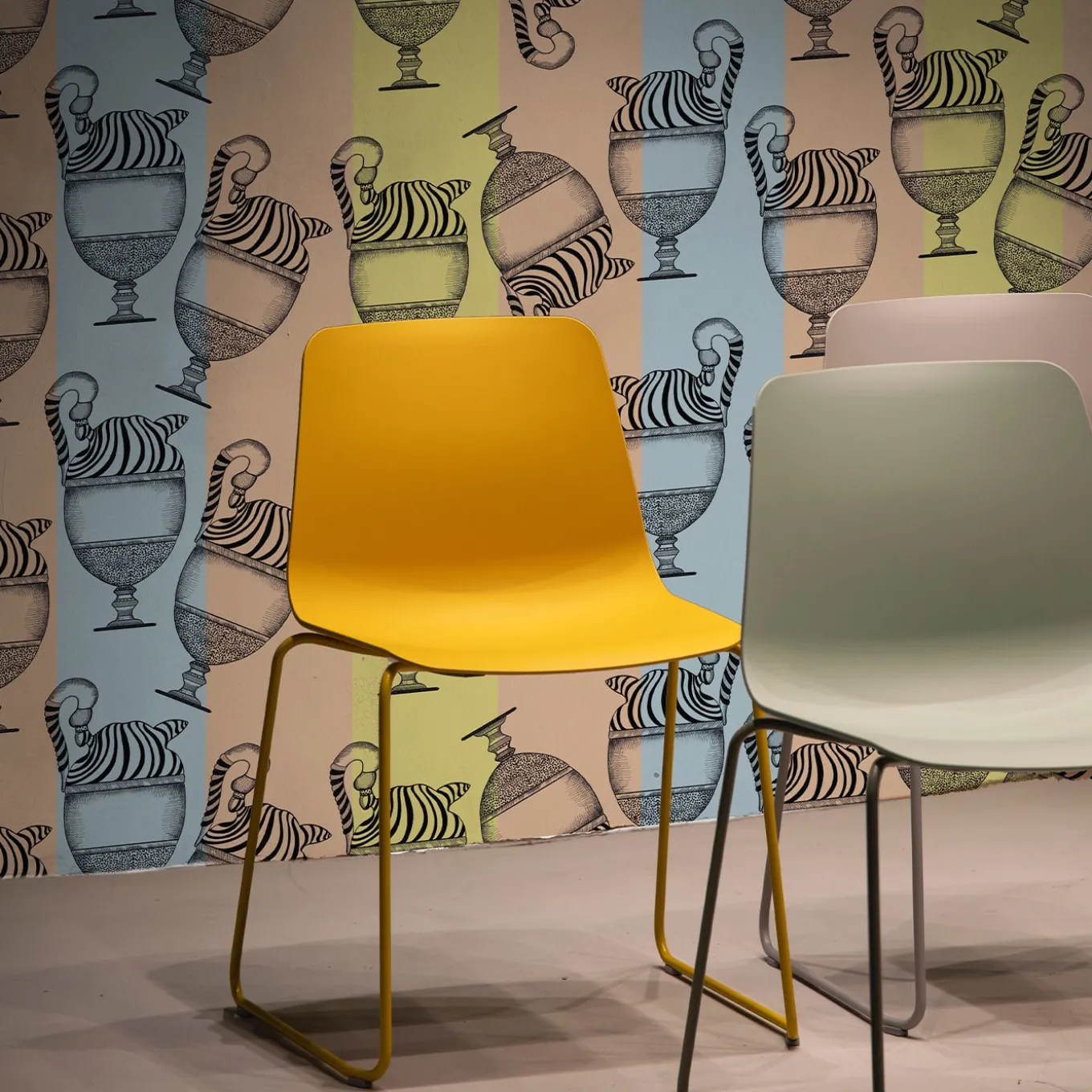 Carta da parati Fontana Stripes