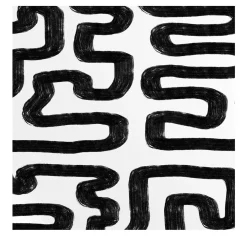 Carta da Parati Moderna con Pittura Astratta