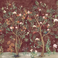 Carta da parati testurizzata della collezione Eden #4 di Marta Cortese