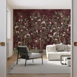 Carta da parati testurizzata della collezione Eden #4 di Marta Cortese