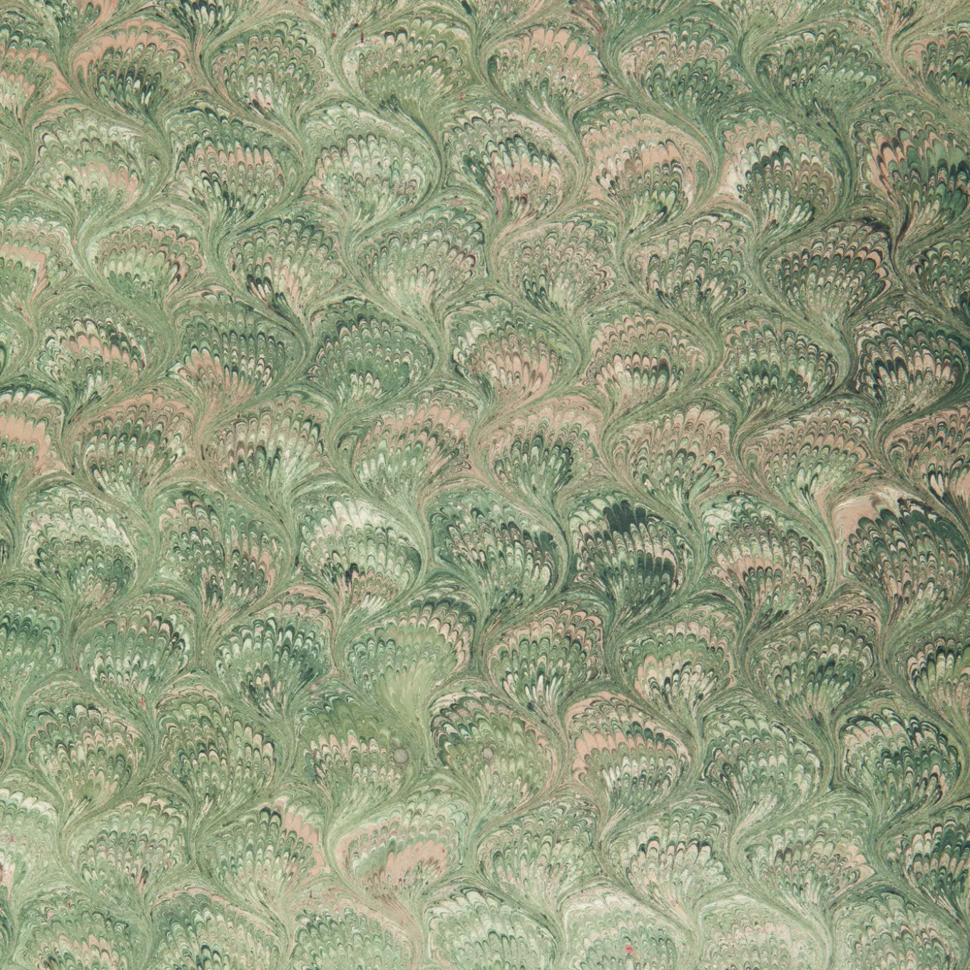 Carta marmorizzata blu e verde