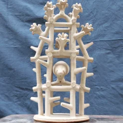 Casa della Civetta Scultura di un gufo