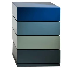 Cassettiera girevole Cubick di Paolo Nicolò Rusolen