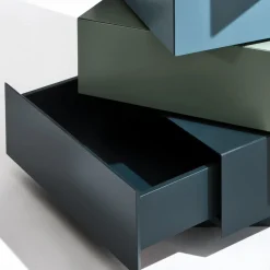 Cassettiera girevole Cubick di Paolo Nicolò Rusolen