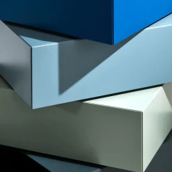 Cassettiera girevole Cubick di Paolo Nicolò Rusolen