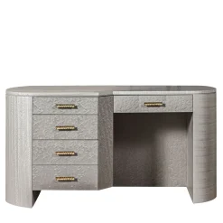 Cassettiera in acero ed eucalipto