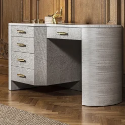 Cassettiera in acero ed eucalipto