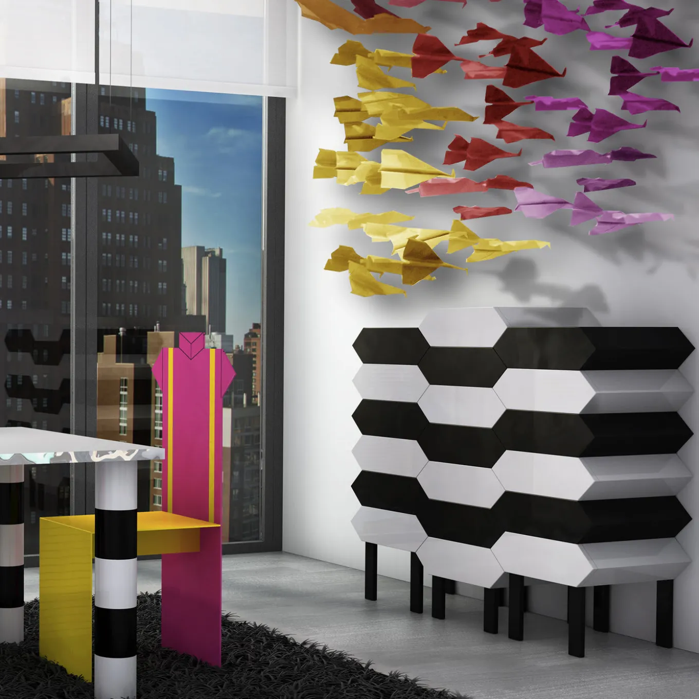 Cassettiera modulare Kiki di Elena Cutolo