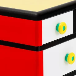 Cassettiera Rosa di George Sowden - Post Design