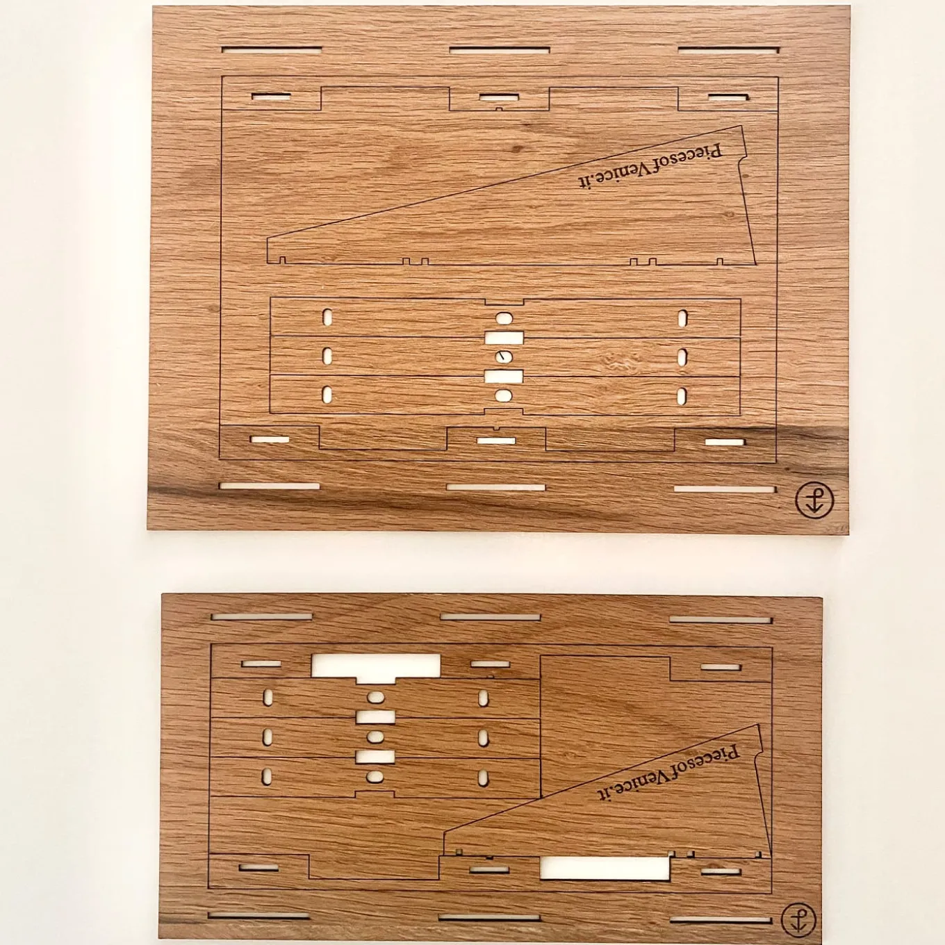 Castello 6661/A Set di 2 cornici per foto grandi