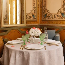 Castello Svevo Set di 2 tovaglioli bianchi