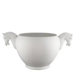 Cavallo Piccolo Vaso decorativo bianco